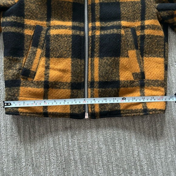 Plaid faux Sherpa bomber jacket - Picture 14 of 16